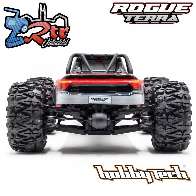 Monster BXR MT Rogue Terra 1 10 4Wd Brushless Hobbytech RTR Rojo