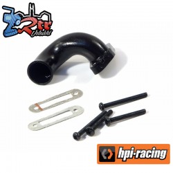 Aluminium Exhaust Header(12-15 Engine) (Black/Nitr