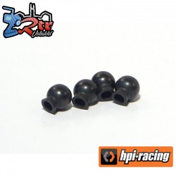 Ball 6,8x7,3x3mm (black)(4pcs)