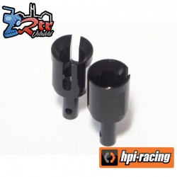 Diff Shaft 14x34mm (Black/2pcs)