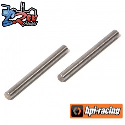 Shaft 4x46mm (silver)(2pcs)