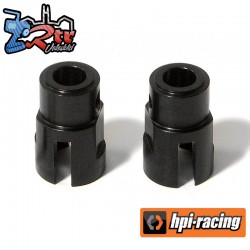 Cup Joint 6x13x20mm (Black)(2pcs)