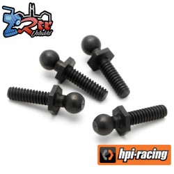 BALL 4.3X20MM (4-40/BLACK/4PCS)