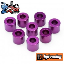 SPACER 4X8X6.5MM(PURPLE/8PCS)