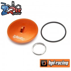 ALUMINUM AIR FILTER MAINTENANCE CAP (ORANGE)