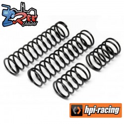 SHOCK SPRING 23X155X2.4MM 17.5 COILS (BLACK/2PCS)