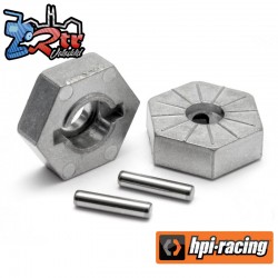 Hex Wheel Hub 17mm (siver) Savage X