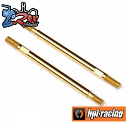 TITANIUM NITRIDE COATED SHOCK SHAFT 3x50mm (2pcs)