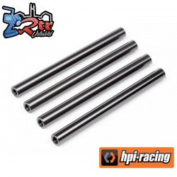 ALUMINUM TUBE 6xM4x72mm (4pcs)