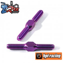 TITANIUM TURNBUCKLE M3x24mm (2pcs/PURPLE)