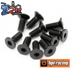 FLAT HEAD SCREW M4X10MM (HEX SOCKET/10PCS)