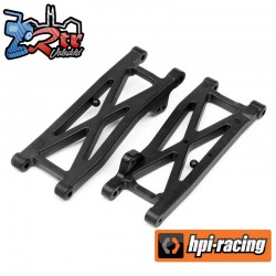 GRAPHITE REAR SUSPENSION ARM SET (FIRESTORM)