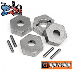 17mm Hex and Pin Set (4pcs)