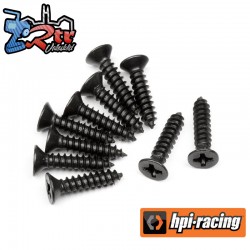 TP. Flat Head Screw M3­14mm (10pcs)