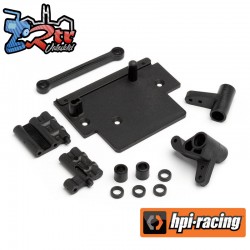 Bullet Flux ESC plate and steering bellcrank