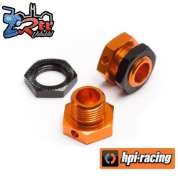 5mm Hex Wheel Adapters Trophy Buggy (Orange/Black