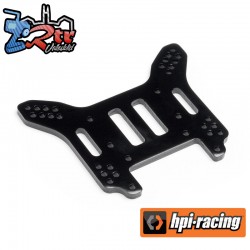 Rear Shock Tower 4mm Black (Trophy Buggy)