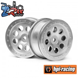 ST-8 WHEEL MATTE CHROME (0mm OFFSET/2pcs)