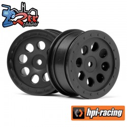 ST-8 WHEEL BLACK (0mm OFFSET/2pcs)