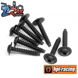 TP FLANGED SCREW M3x18mm (HEX SOCKET/8pcs)