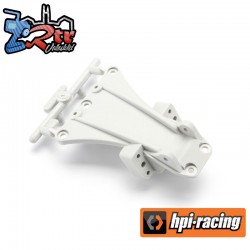 HIGH PERFORMANCE FRONT CHASSIS BRACE (WHITE)