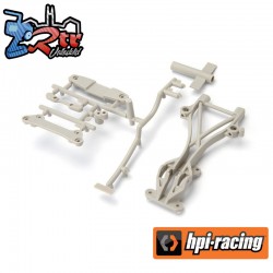 HIGH PERFORMANCE REAR BRACE SET (WHITE)