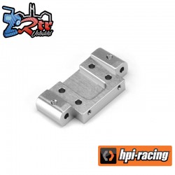 ALUMINUM FRONT SUSPENSION ARM MOUNT (5 DEG/SILVER)