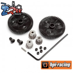 SPUR GEAR SET (2PCS)/PINION GEAR SET (3PCS)