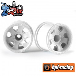 WARLOCK WHEEL WHITE (2.2IN/2PCS)