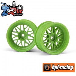 HRE C90 WHEEL 26MM GREEN (6MM OFFSET/2PCS)