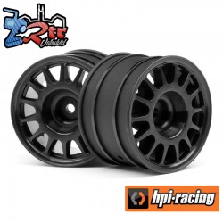 WR8 RALLY OFF-ROAD WHEEL BLACK (48X33MM/2PCS)