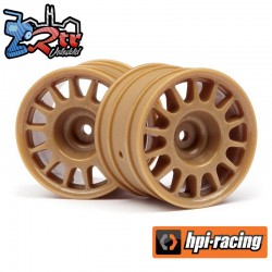 WR8 RALLY OFF-ROAD WHEEL BRONZE (48X33MM/2PCS)