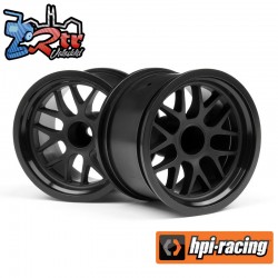 BBS SPOKE WHEEL 48X34MM BLACK (14MM OFFSET/2PCS)