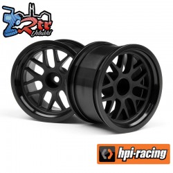 BBS SPOKE WHEEL 48X31MM BLACK (9MM OFFSET/2PCS)