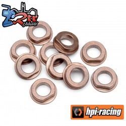 FLANGED METAL BUSHING 6X10X3MM (10 PCS)