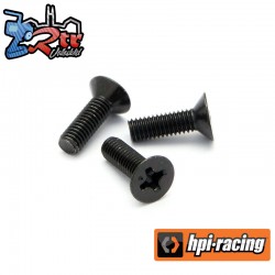 Flat Head Screw M3x10mm (6pcs)