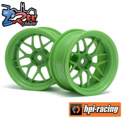 TECH 7 WHEEL GREEN 52X26X+9MM OFFSET (2PCS)