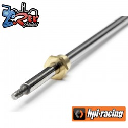 REAR AXLE 3 X 86 WITH HEX HUB (MICRO RS4)