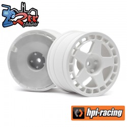 FIFTEEN52 TURBOMAC WHEEL WHITE (2.2"/57X35MM/2PCS)