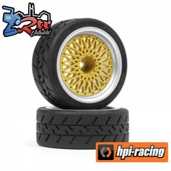 BBS RS Wheels Silver/Gold 26mm