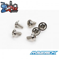 Flanged Screw M2.6x6mm