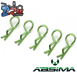 Body Clips medium/green (10 pcs)