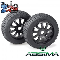 "Wheel Set Buggy ""Razor"" 10 Spoke / Dirt black"