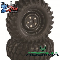 Wheel Set Crawler "Steelhammer" 96mm 1:10