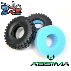 Tire Set Crawler "Super Soft with Rebound Sponge" 114mm (2)