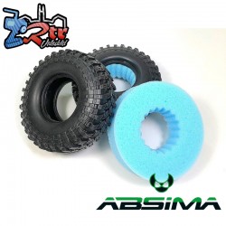 Tire Set Crawler "Super Soft with Rebound Sponge" 110mm (2)