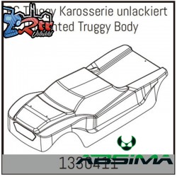 PC Unpainted Truggy Body