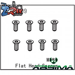 Flat Head Screw M3x8