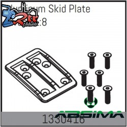 Aluminum Skid Plate - front 1:8