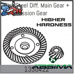 Alloy Steel Diff. Crown Gear + Transmission Gear